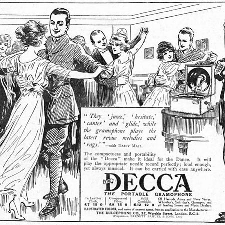Dancing to the gramophone